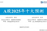 東吳策略：A股2025年十大預(yù)測(cè)