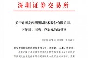 公司熱點｜存募資管理及信披不規(guī)范等問題，西測測試收深交所監(jiān)管函