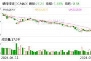 贛鋒鋰業(yè)：預(yù)計2024年上半年凈利潤虧損7.6億元~12.5億元