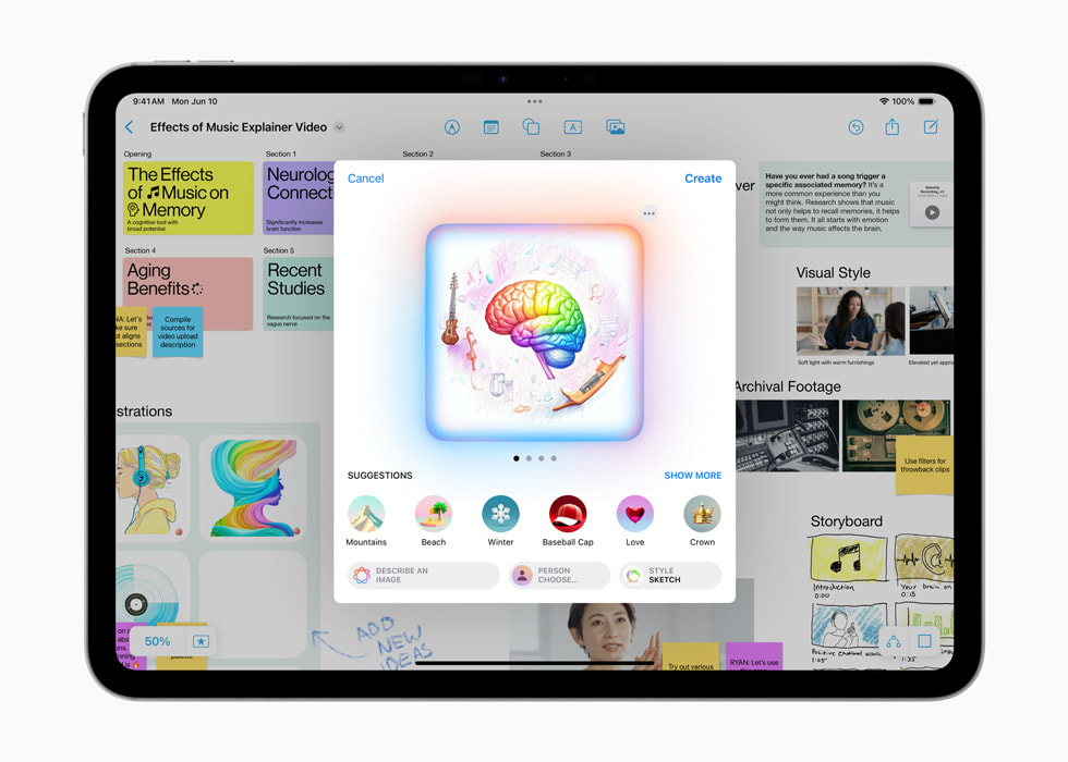 蘋果 iPadOS 18 細節功能一覽：新增原生計算器、新版懸浮欄