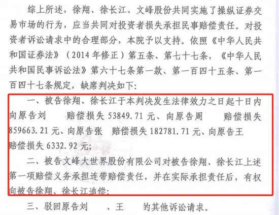 徐翔輸了官司！操盤文峰股份手法曝光