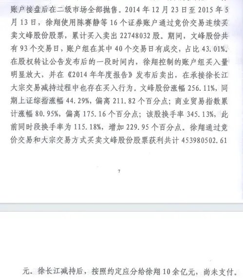 徐翔輸了官司！操盤文峰股份手法曝光