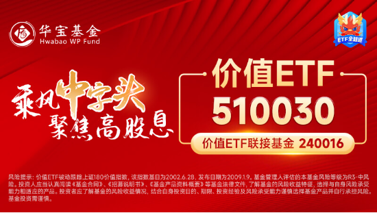 外資巨頭密集上調評級！高股息頑強護盤，價值ETF（510030）一度翻紅！機構：短期回調或是布局機會