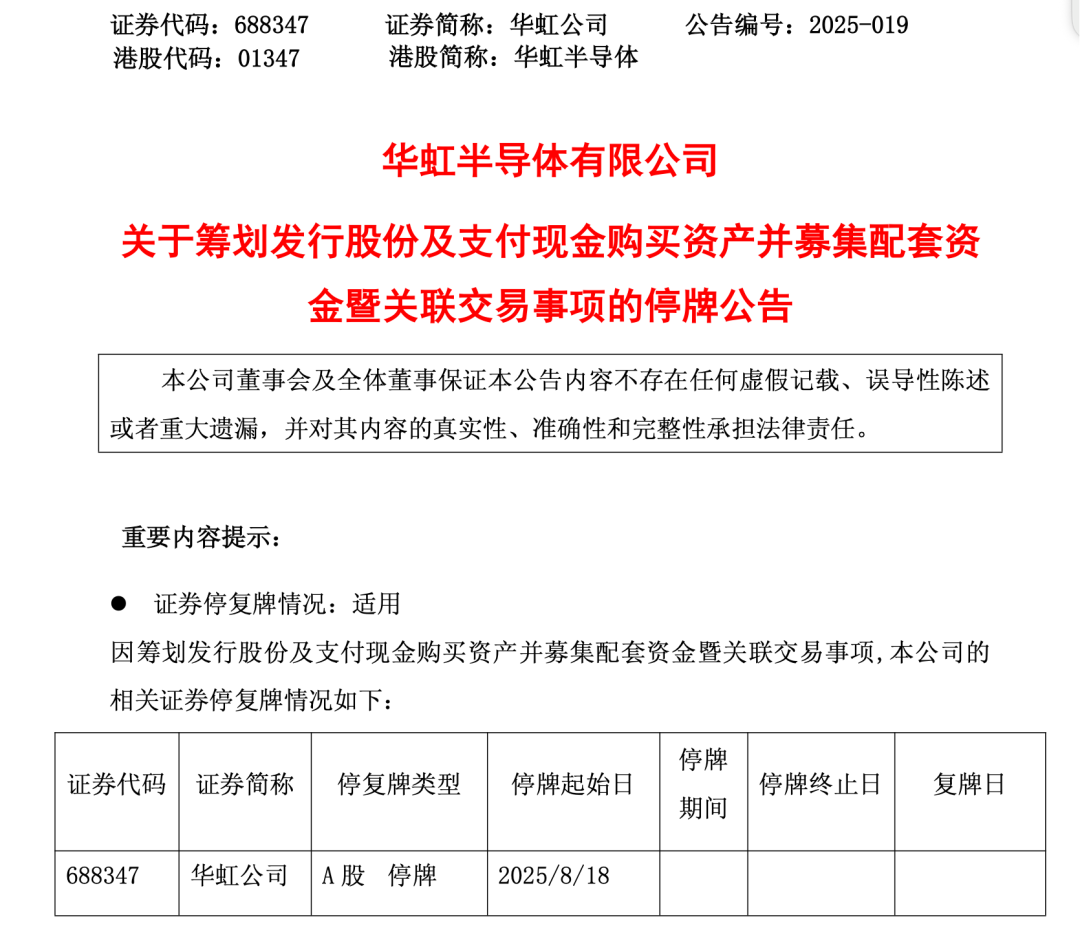 半導體龍頭股，重要收購，停牌！