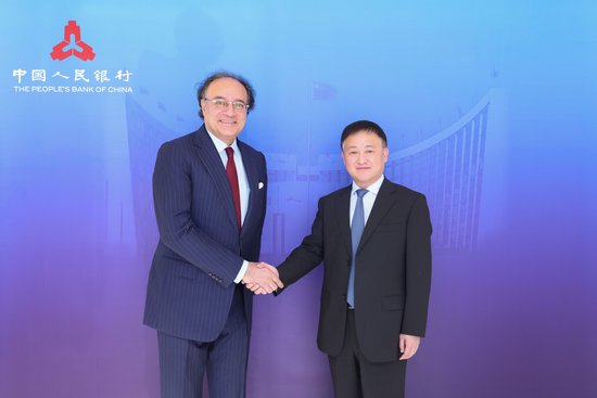 中國人民銀行行長潘功勝會見巴基斯坦財(cái)政部長穆罕默德·奧朗則布